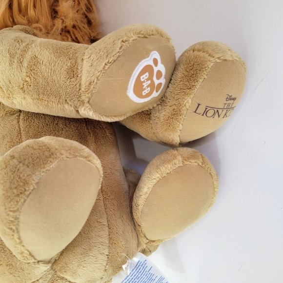 Build A Bear Workshop The Lion King Lion Stuffed Animal - Picture 6 of 7
